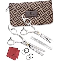 Olivia Garden SilkCut Professional Hairdressing Shear and Thinner Intro Case - LEFT HANDED