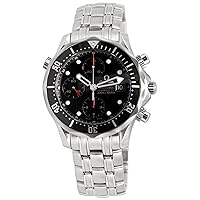 Omega Men's 213.30.42.40.01.001 Seamaster 300M Chrono Diver Black Dial Watch
