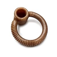 Benebone Ring Durable Dog Chew Toy for Aggressive Chewers, Real Bacon, Made in USA, Small