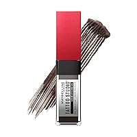 Maybelline Tattoo Studio Brow Styling Gel, Waterproof Eyebrow Make Up, Brow Tint for Up to 36HR Wear, Medium Brown, 1 Count