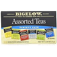 Bigelow Tea 6 Assorted Variety 18 Bags