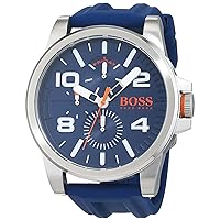 BOSS Men's 1550008 Detroit Sport Analog Display Quartz Blue Watch