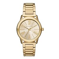Michael Kors Women's Hartman Gold-Tone Watch MK3490
