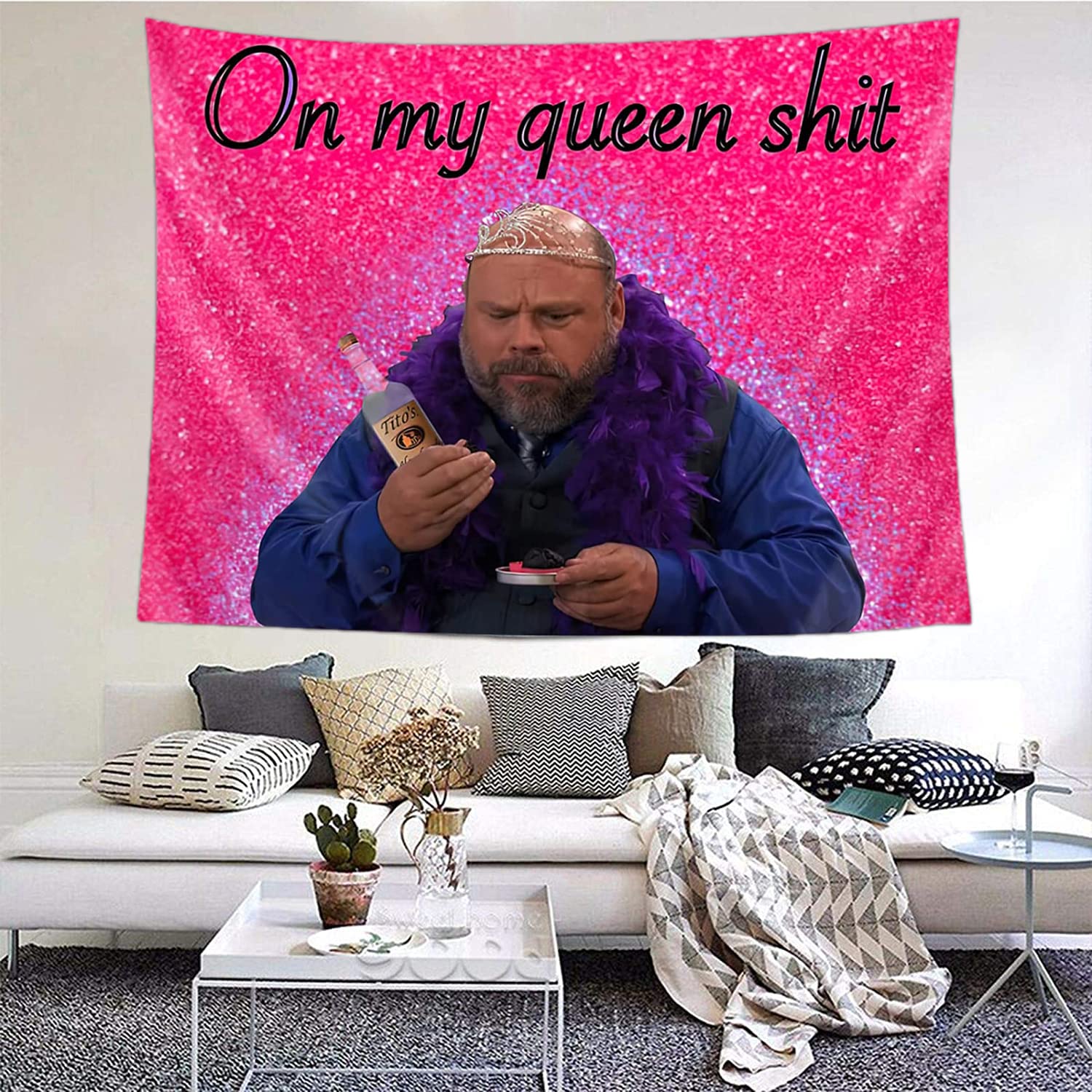 Mua TEMI Funny Meme Tapestry, Bertram Tapestry On My Queen Shit ...