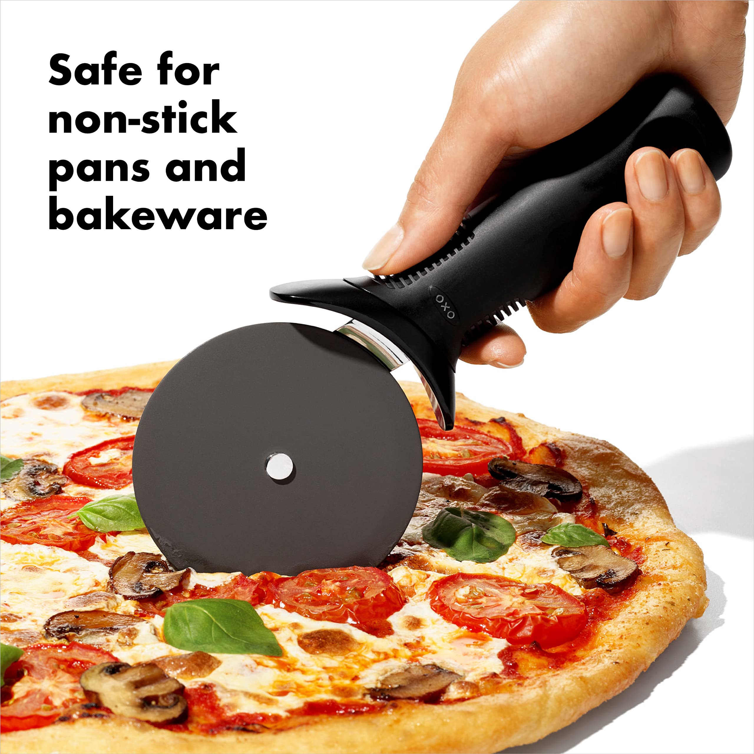 OXO Good Grips Pizza Wheel and Cutter for Non-Stick Pans