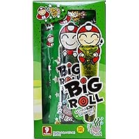 Tao Kae Noi Big Roll Grilled Seaweed Roll 9 Packets Per Box, (32.4 g) - 3 Boxes (Classic Flavour)