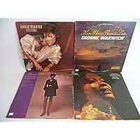 Dionne Warwick Lot of 4 Vinyl Record Albums Here Where There is Love and more