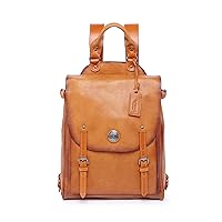 Genuine Leather Lawnwood Backpack (Chestnut Ombre)
