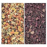 2 Pound Big Bag-Vegetable Soup Blend Dried Dehydrated Vegetable Flakes + Naturejam Dried Beet Root 2 Pounds - Dehydrated Beetroot Cubes For Soups