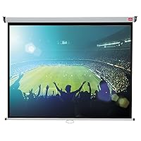 Nobo Wall Mounted Projection Screen Home Theatre/Office/Cinema Screen 4:3 Screen Format (2400x1813mm)