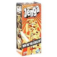 Hasbro Jenga Classic | Block Stacking Game for 1 or More Players