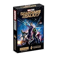 Winning Moves Marvel Guardians of The Galaxy Playing Cards Classic Collector's Deck Guardians of The Galaxy Card Game., (WM03941-EN1-12)