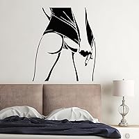 Vinyl Wall Decal Sexy Naked Girl Nude Woman Butt Adult Stickers (3818ig)