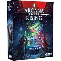 Arcana Rising Board Game, 20-60 Minutes, 1-6 Players, Study The Mystic Arts and Become The archmage!