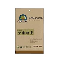 IF YOU CARE 72x36-Inch Cheesecloth, Unbleached, 2 Square Yards, 1 Count