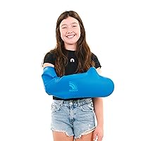 BLOCCS 100% Waterproof Cast Cover for Shower Arm Kids- Swim on Vacation, Shower & Bathe. Durable Child Arm Cast Protector for Shower or Swimming - #CA79-XL - Child Arm (Extra Large)
