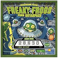 Rio Grande Games: Freaky Frogs from Outaspace - Pinball Session with Cards, Card Game for 1 Player