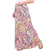 Popana Womens Long Maxi Skirt - Made in USA Long Skirts for Women Trendy - Casual Convertible Sundress Plus Size Maxi Skirt