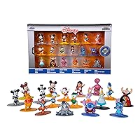 Jada - Disney 253075005-18 Piece Set - 4 cm Figurines - Metal