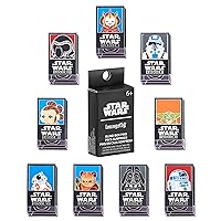 Loungefly STAR WARS VHS ENAMEL PIN BLIND BOX - Yoda - Star Wars - Blind Box Enamel Pins - Cute Collectable Novelty Brooch - For Backpacks & Bags - Gift Idea - Official Merchandise - Movies Fans