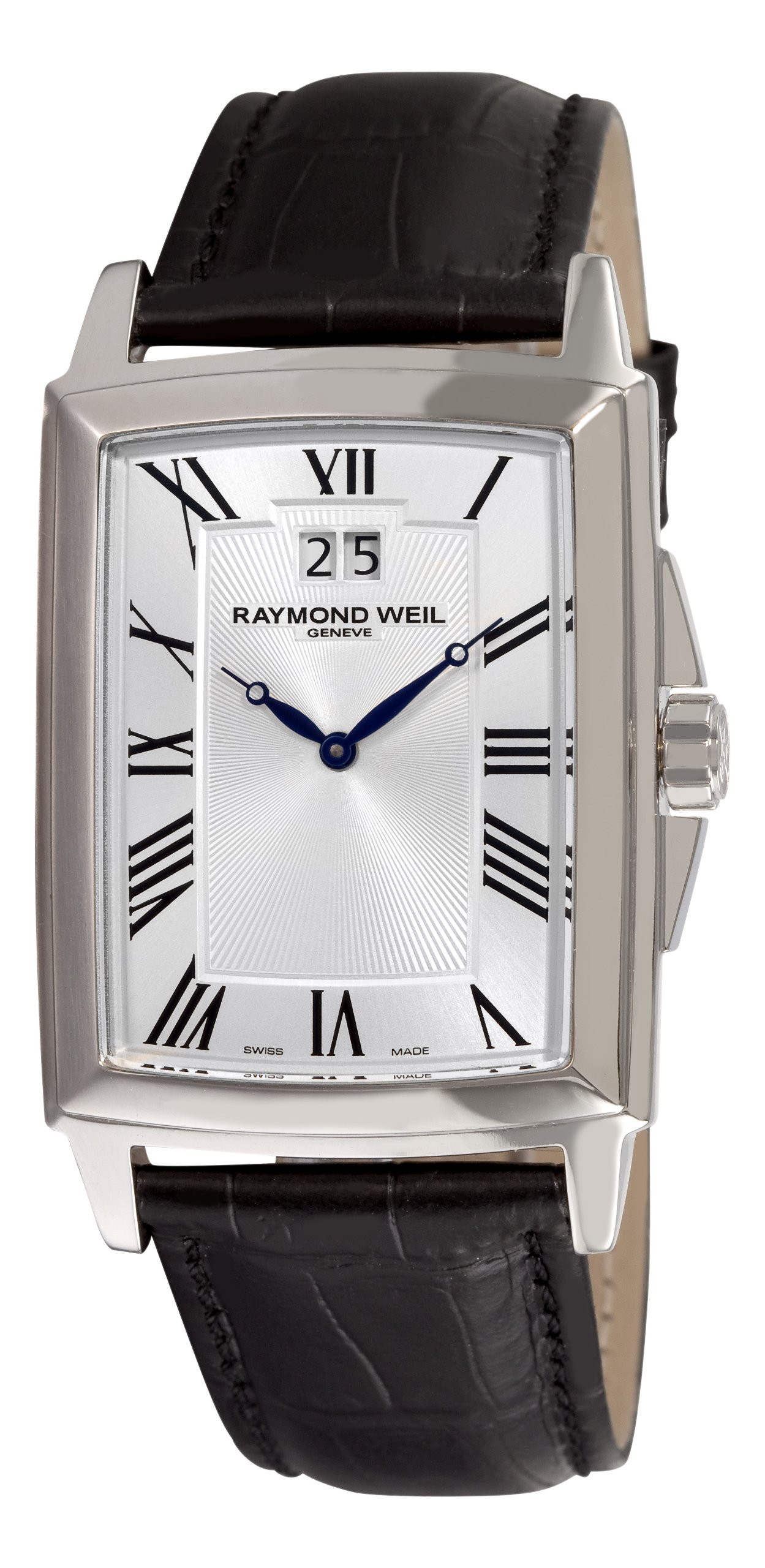 RAYMOND WEIL Men's 5596-STC-00650 Tradition Silver Roman Numerals Dial Watch