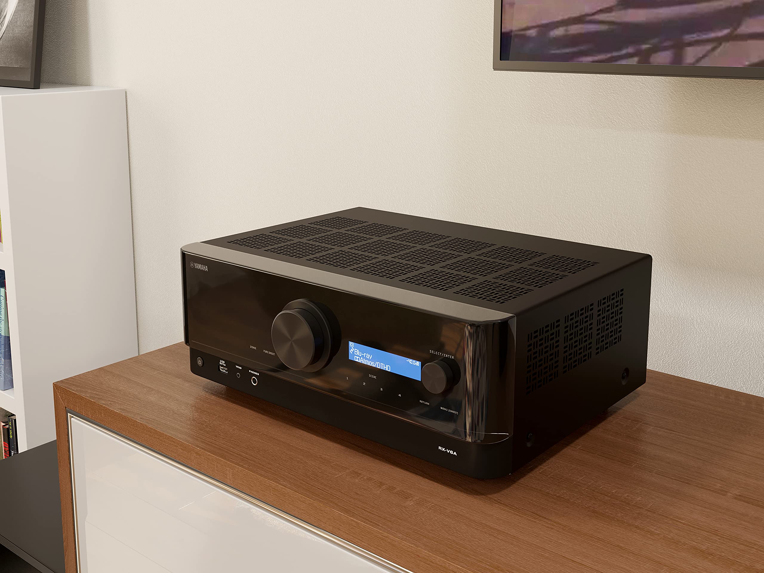 YAMAHA RX-V6A 7.2-Channel AV Receiver with MusicCast