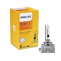 Philips D3R Standard Authentic Xenon HID Headlight Bulb, 1 Pack