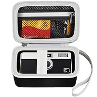 Grapsa Digital Camera Case Compatible with KODAK EKTAR H35 H35N Half Frame Film Camera, Paper Shoot Camera Storage Holder Carrying Organizer for 35mm Film Rolls, Accessories (Box Only) - Black