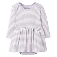 Moon and Back Baby Girls' Organic Play Dress with Diaper Cover