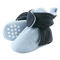 Luvable Friends Baby Girls' Cozy Fleece Booties