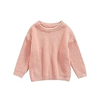 Yony Cles Baby Girls Clothes Fall 3 6 9 12 18 24 Months Toddler Girl Knitted Sweaters 2T 3T 4T 5T Kids Winter Warm Pullover