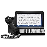 Hamilton CapTel 2400i Captioned Telephone Large Touch-Screen Captioned Telephone with 40dB Amplification
