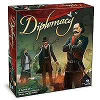 Renegade Game Studios Diplomacy - Renegade, Europe 20th Century Strategy Board Game of Alliances & Betrayal, Ages 12+, 2-7 Players, 4 Hrs