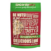 Sincerely Nuts Roasted & Unsalted Mixed Nuts (2 LB) Almonds, Cashews, Brazil Nuts, Hazelnuts & Pecans - Vegan, Kosher & Gluten-Free Food-Nutrient Rich Alternative Treat for the Whole Family