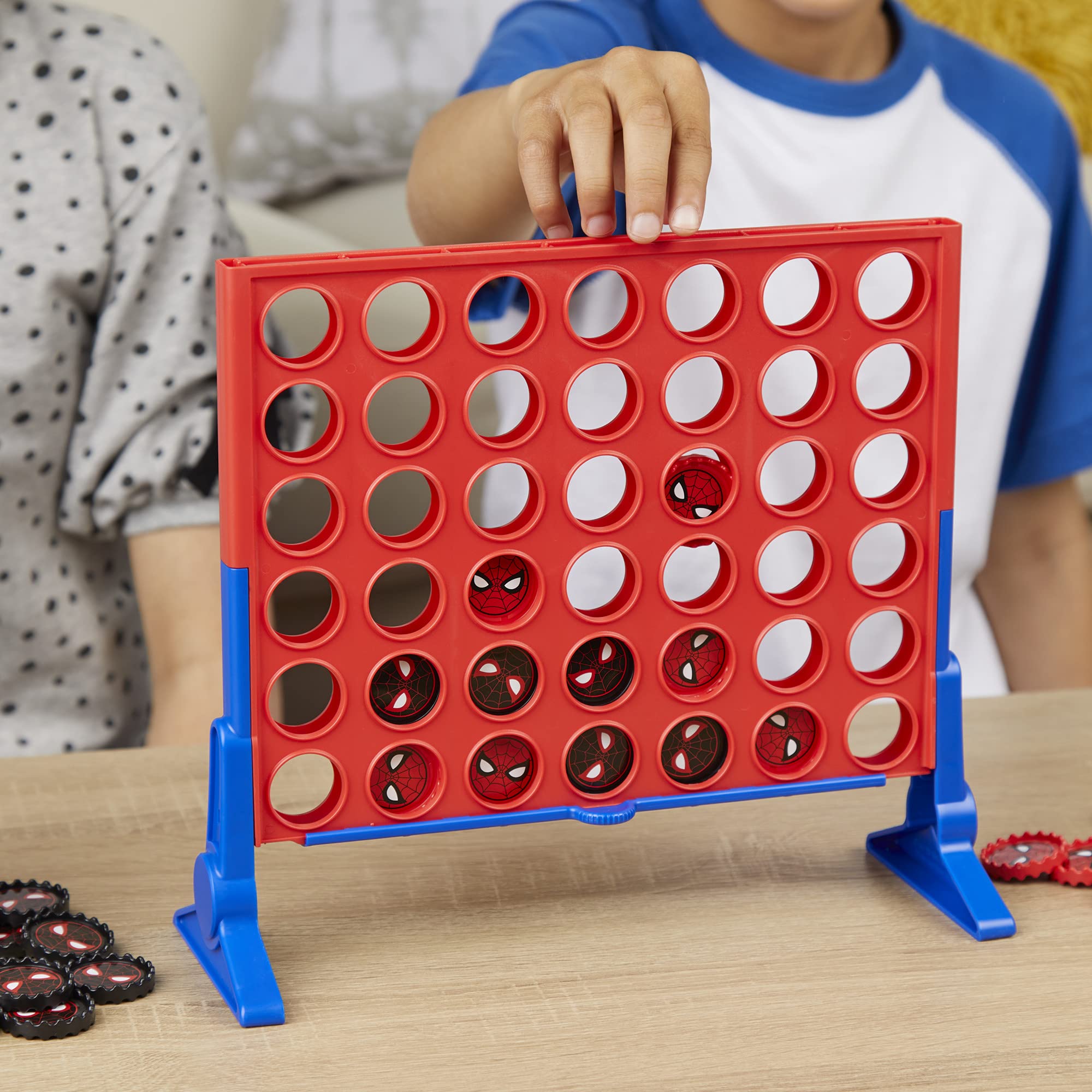 Hasbro Gaming Connect 4: Marvel Spider-Man Edition, Strategy Game for 2 Players, Ages 6 and Up (Amazon Exclusive)