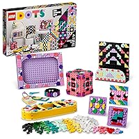 LEGO DOTS Designer Toolkit 10 in 1 Patterns Building Toy 41961 Arts and Craft Set for Creative Kids, Design Patches, Photo Frame, Pencil Holder, and More. 860+ Tiles. Gift Idea for Boys Girls Age 8+