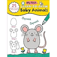 My First Learn-To-Draw: Baby Animals: Coloring Book for Toddlers with 25 Wipe Clean Activities and Marker (My First Wipe Clean How-To-Draw) My First Learn-To-Draw: Baby Animals: Coloring Book for Toddlers with 25 Wipe Clean Activities and Marker (My First Wipe Clean How-To-Draw) Spiral-bound Kindle