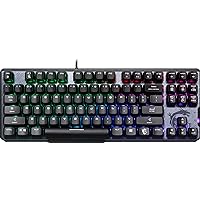 MSI Vigor GK50 Elite TKL LL US Mechanical RGB Gaming Keyboard with Kahil Blue Switches