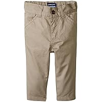 Andy & Evan Baby Boys' Slim Fit Twill Pant-Infant