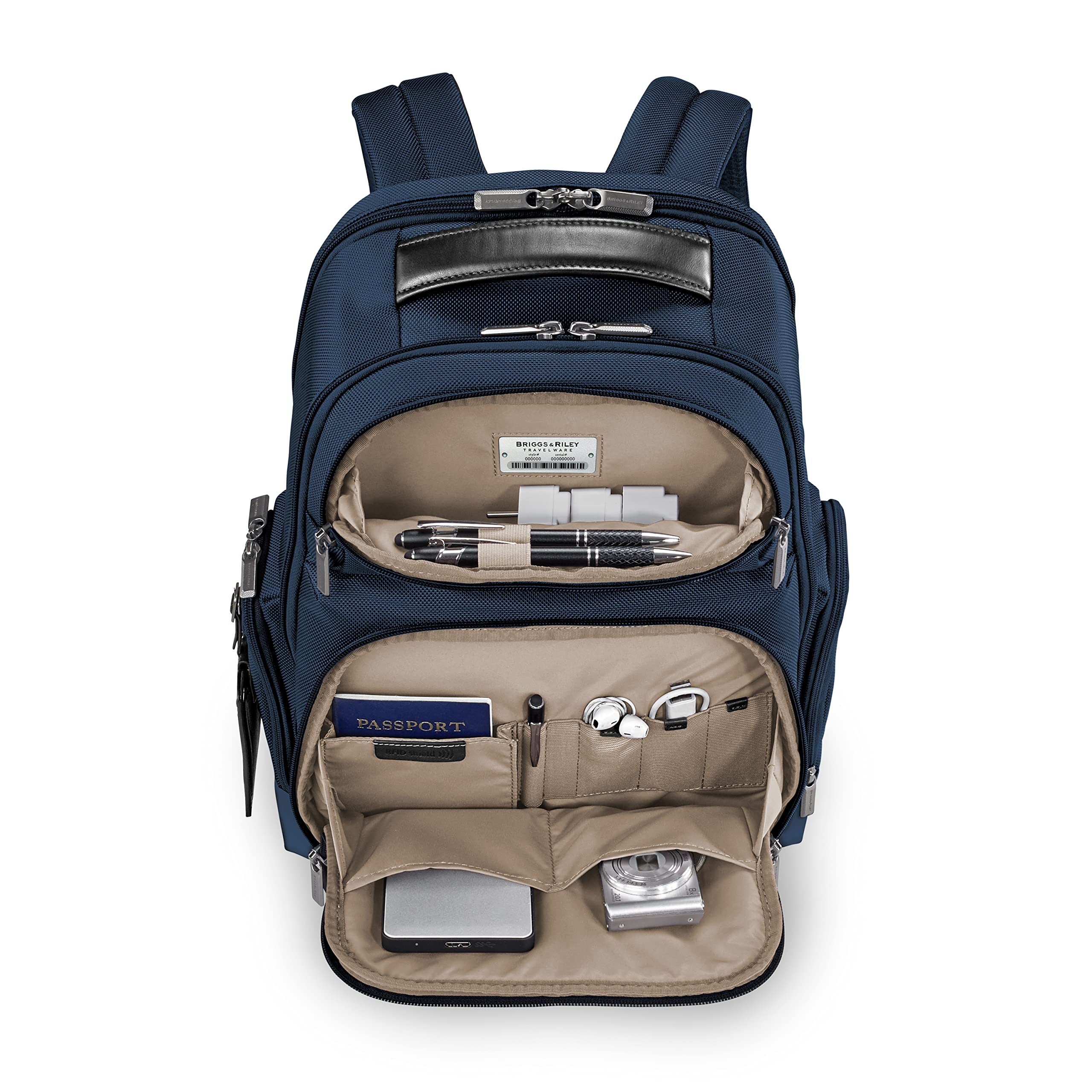 Briggs & Riley @Work Medium Cargo Backpack, Navy