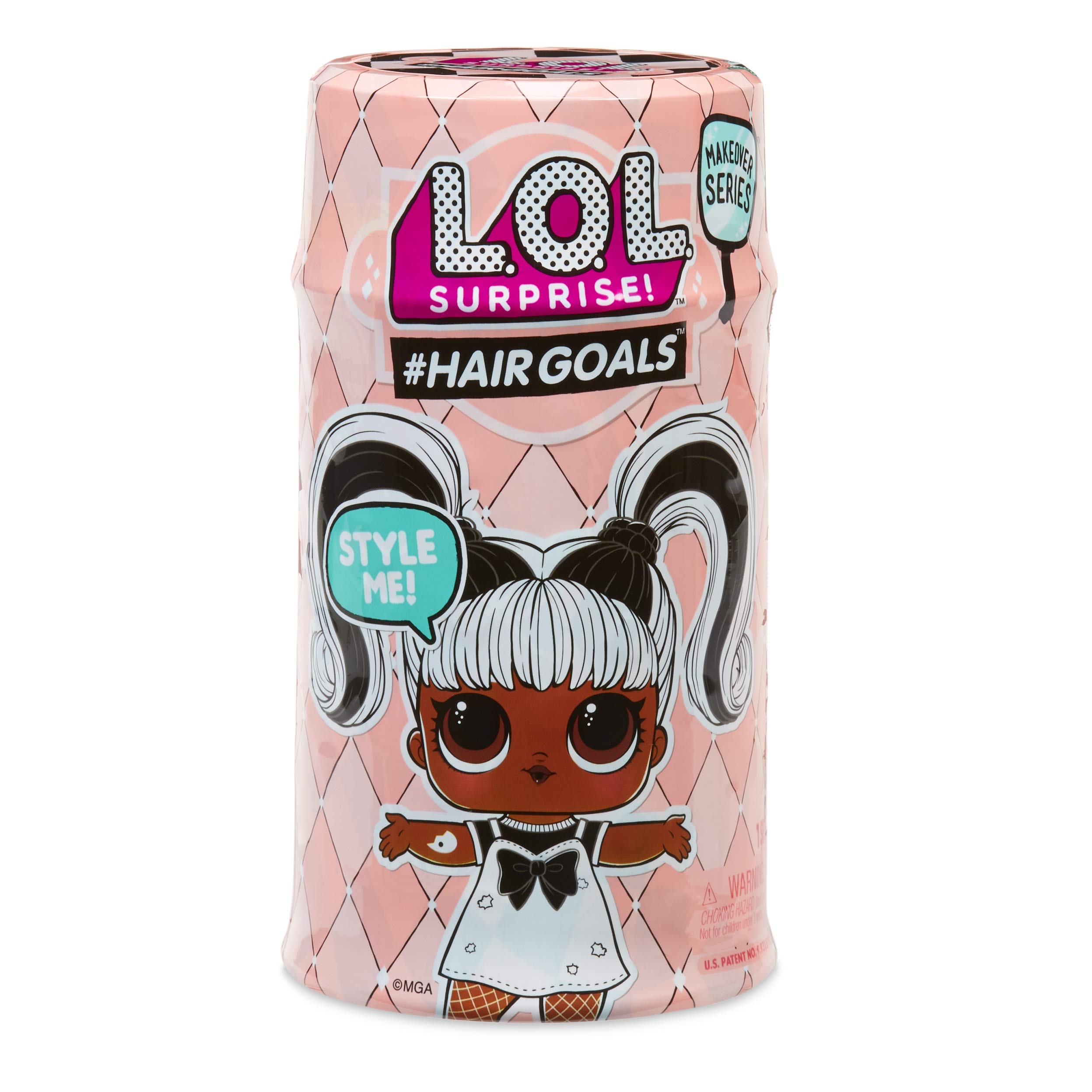 L.O.L. Surprise Hairgoals Makeover Series with 15 Surprises, Multicolor
