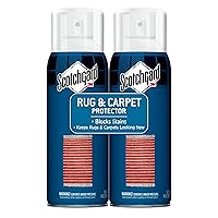 Rug & Carpet Protector, Carpet & Rug Protector Blocks Stains During Spring and Summer Gatherings, Fabric Protector Makes Cleanup of Stains, Two 14 oz cans