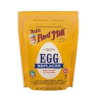 Bob's Red Mill GF Egg Replacer, 12 Ounce Bag (Pack of 1), Equals 34 Eggs/Bag, Gluten Free, Non-GMO, Vegan, Paleo Friendly