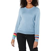Women's Rainbow Cuff Sweater