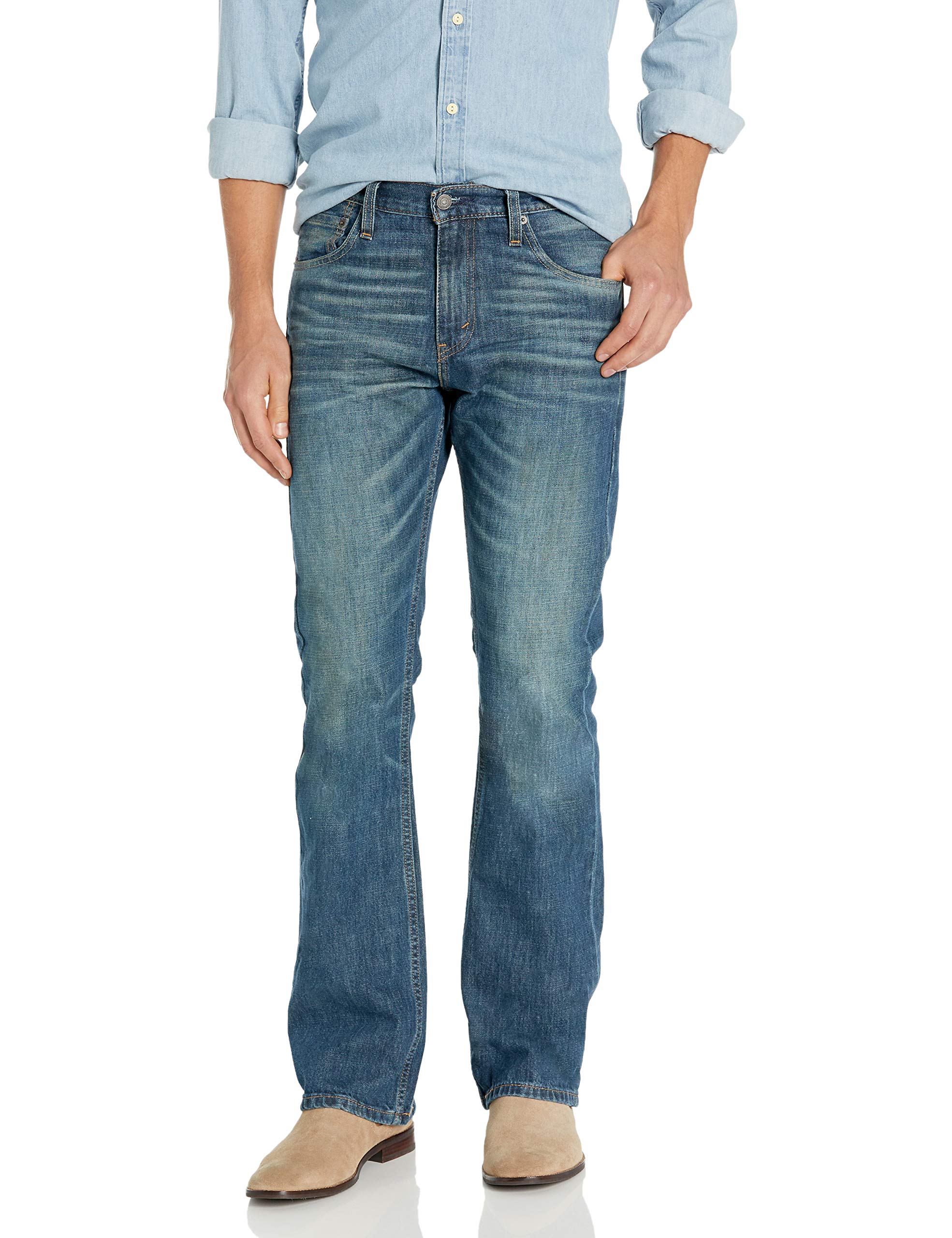 Mua Levi's Men's 527 Slim Bootcut Fit Jeans trên Amazon Mỹ chính hãng 2023  | Giaonhan247