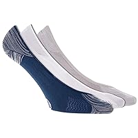 Sperry Men's Authentic Original Boat Shoe Liner Socks-3 Pair Pack-Moisture Wicking and Heel Gripper