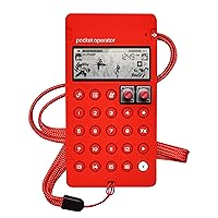 CA-X Pro Silicone Protective Case for Pocket Operator PO-133 Street Fighter (Red)