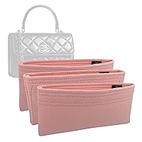 Bag Organizer for Chanel Small Trendy CC - Set of 3 - Premium Felt (Handmade/20 Colors)