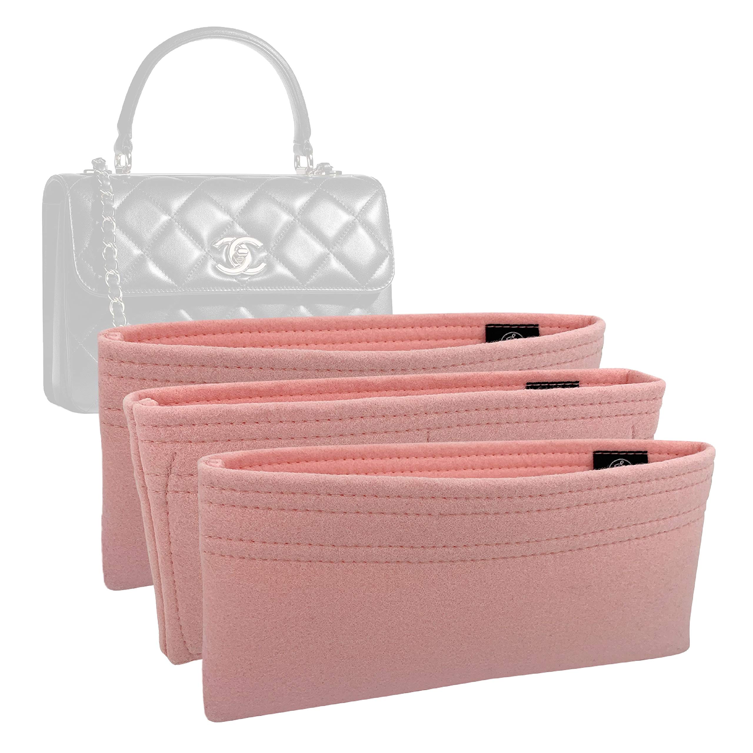 Bag Organizer for Chanel Small Trendy CC - Set of 3 - Premium Felt (Handmade/20 Colors)