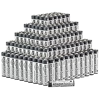 Amazon Basics 250-Pack AAA Alkaline Industrial Batteries, 1.5 Volt, 5-Year Shelf Life